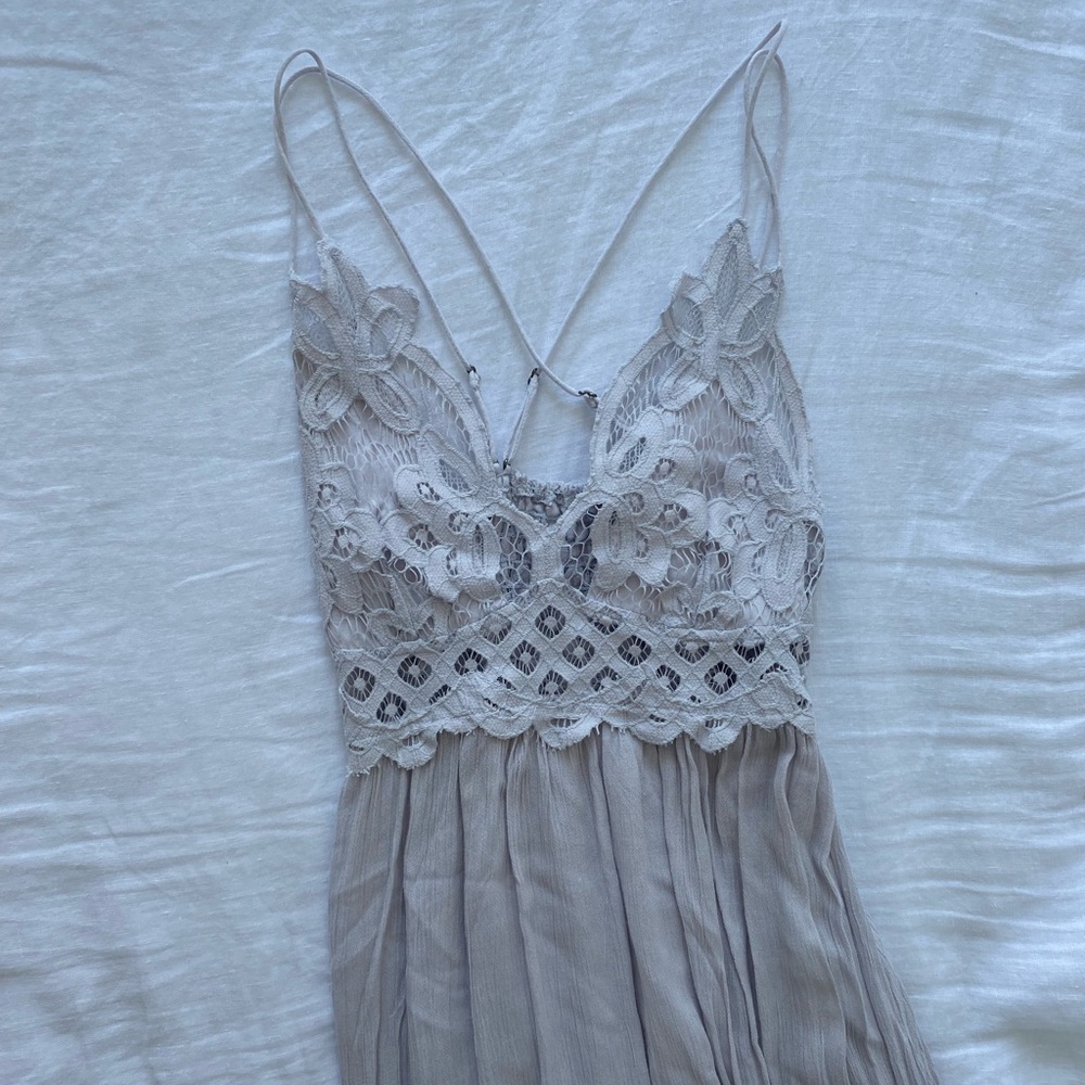 free people maxi adella slip